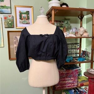 Vixen by Micheline Pitt Black Shirt